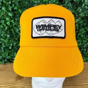 Namark Hat Rare Wimpey Off Shore Snapback 80s Trucker Cap USA